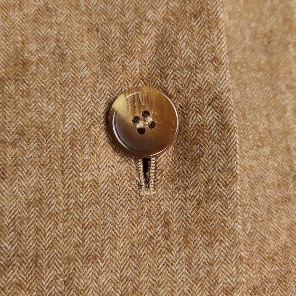 Escada Herringbone Five Button Down Cashmere/Silk… - image 5